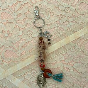 Crystal Travel Hugs Keychains Car Hangers Purse Charms